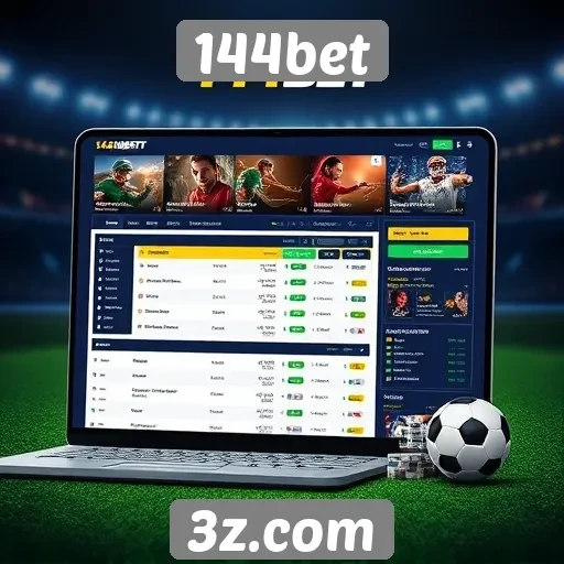 Facilidade de uso da interface do 144bet
