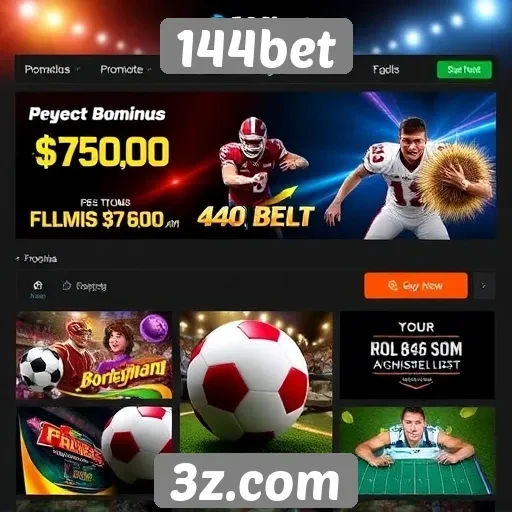 Bonificações e promoções na plataforma 144bet