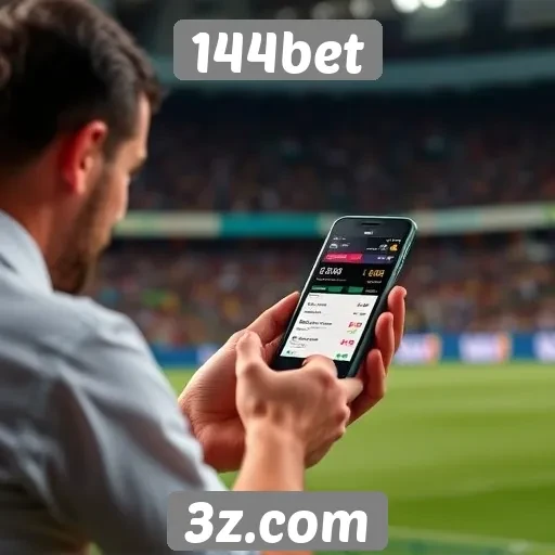 Aposta móvel no 144bet como tendência atual