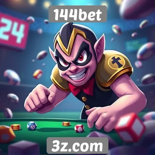 Nova experiência de jogos no site 144bet