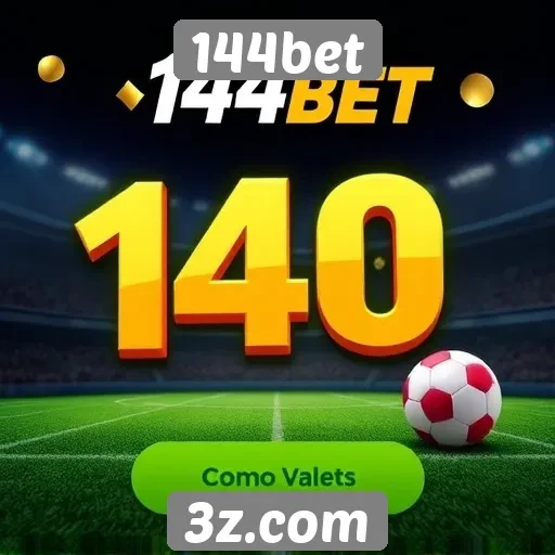 Promoções e bônus oferecidos pelo 144bet