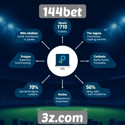 Análise de recursos do site 144bet